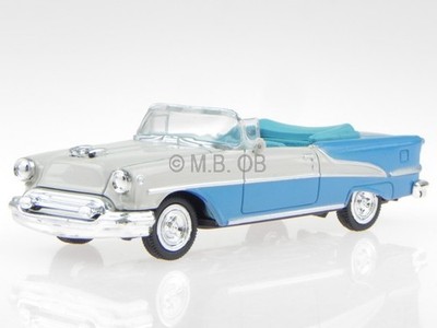 Oldsmobile Super 88 Cabrio weiss türkis Modellauto NewRay 1:43