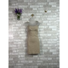 NWT Windsor Audrey Adjustable Cami Dress Natural/Oatmeal