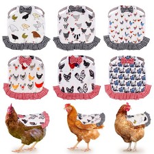6 Pcs Chicken Saddle for Hens, Chicken Aprons Back Protector for Hens, Chickens