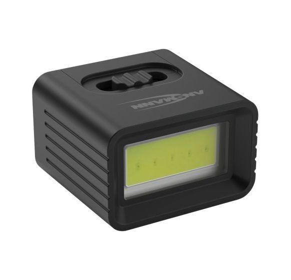 Ansmann Taschenlampe Cob Led-Leuchte Mit 9V Batterie Batteriebetrieben-image