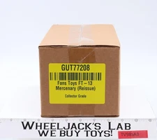 FT-13 Mercenary W/ Mailer Third Party 2021 Fans Toys Action Figure NEW SEALED