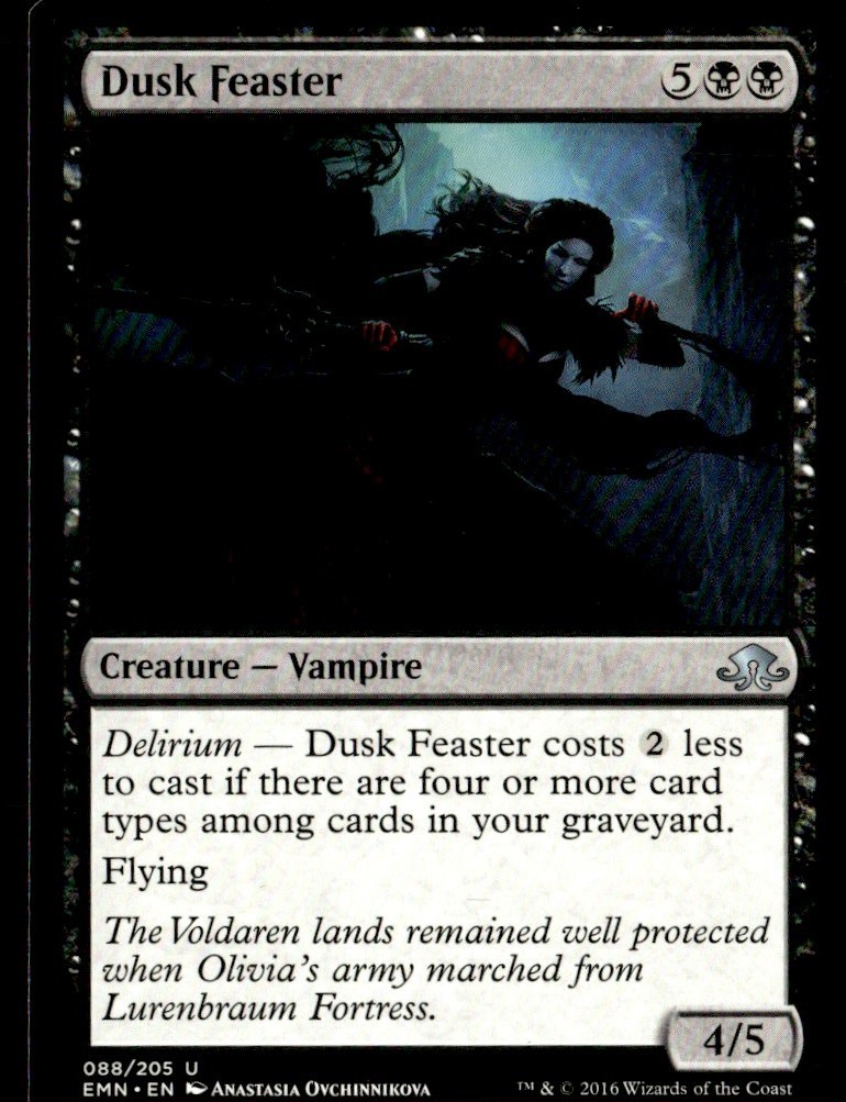 2016 Eldritch Moon Dusk Feaster Expansion/Uncommon #88