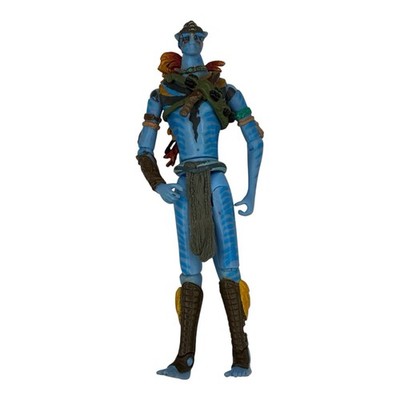 James Cameron's Avatar Movie Masters Avatar Jake Sully Warrior 4  Figure Loose