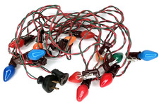 Vintage 1950s NOMA Multicolor Christmas Lights Made In USA MCM