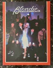 Blondie 1979 Original Parallel Lines Concert World Tour Program Vintage EX++