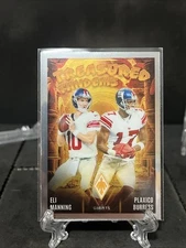 2024 Panini Phoenix Treasured Tandems Eli Manning/Plaxico Burress ~ Giants