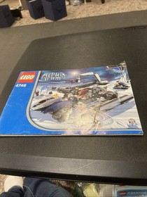 Lego Alpha Team Mission Deep Freeze Manuals Only 4746 4742 4742 Poster Lot 01