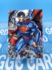 GGC Studio DC superman Artist Hand Drawn Auto Sketch Card 1/1