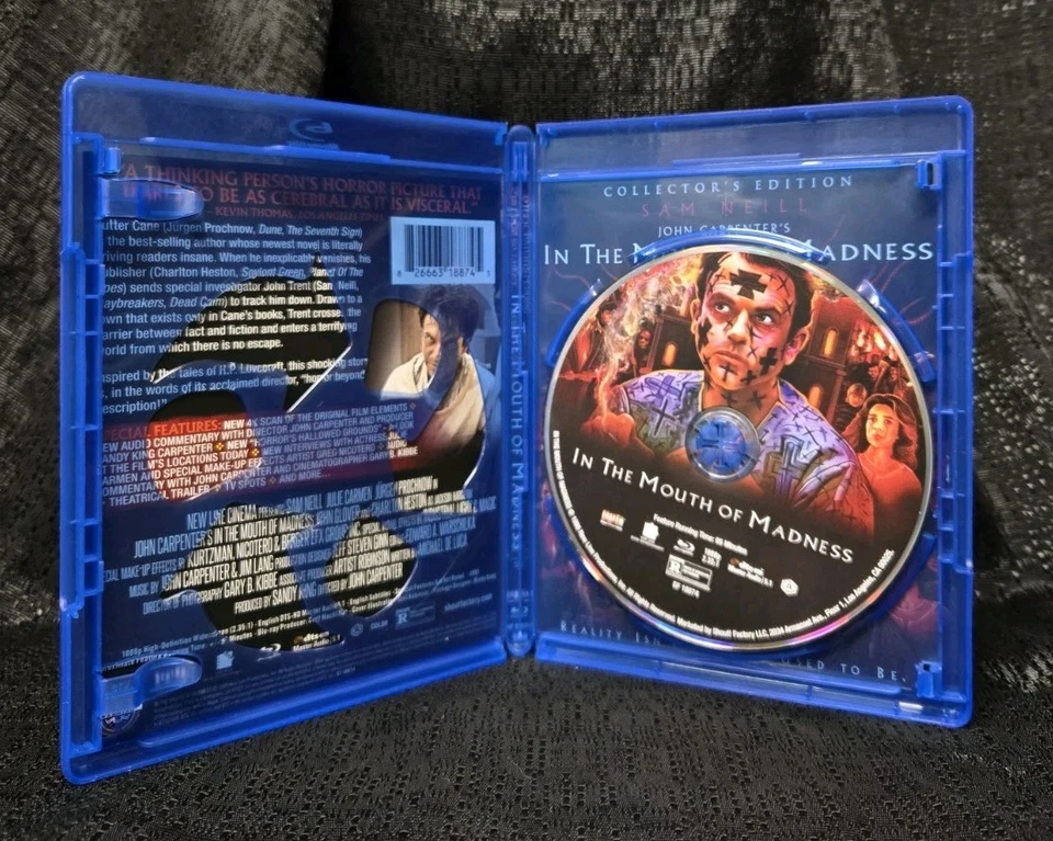 In The Mouth Of Madness 1994 Bluray Shout Factory John Carpenter - Image 3 of 4