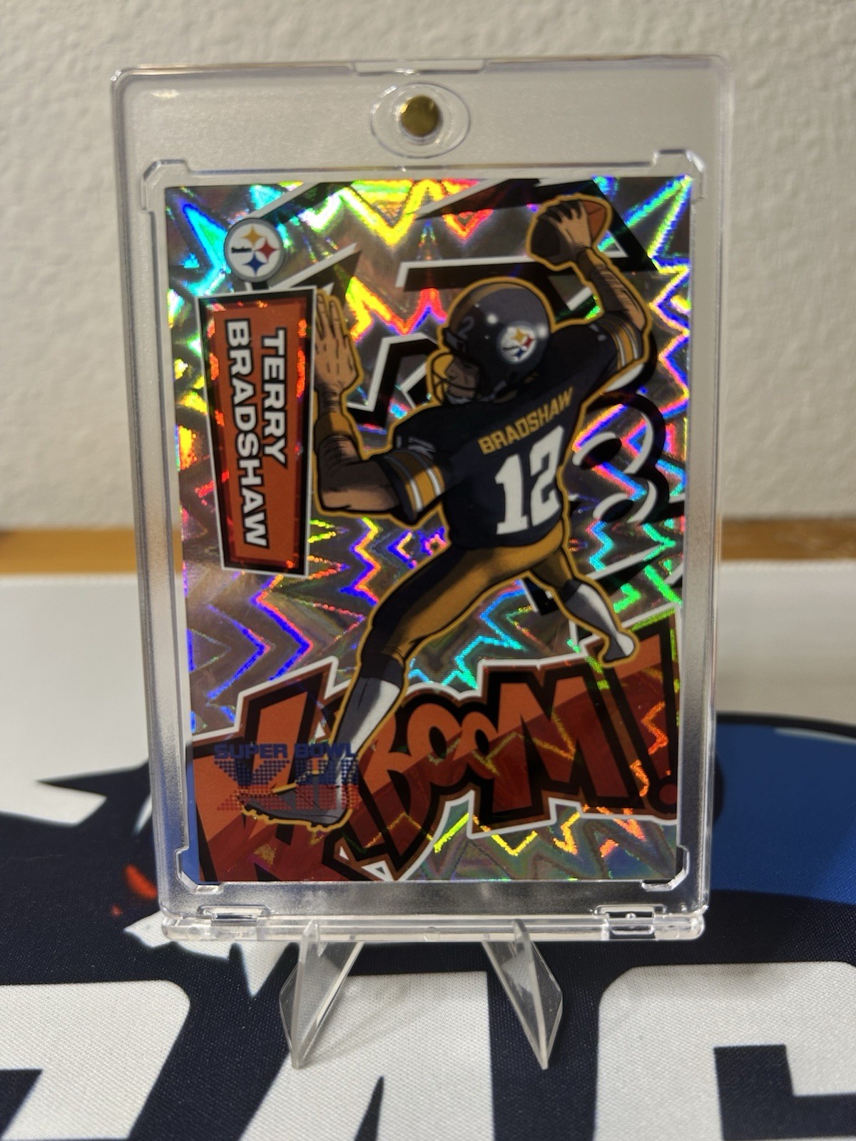 2025 NFL Panini Absolute Vertical KABOOM Terry Bradshaw Super Bowl XIII No. 6