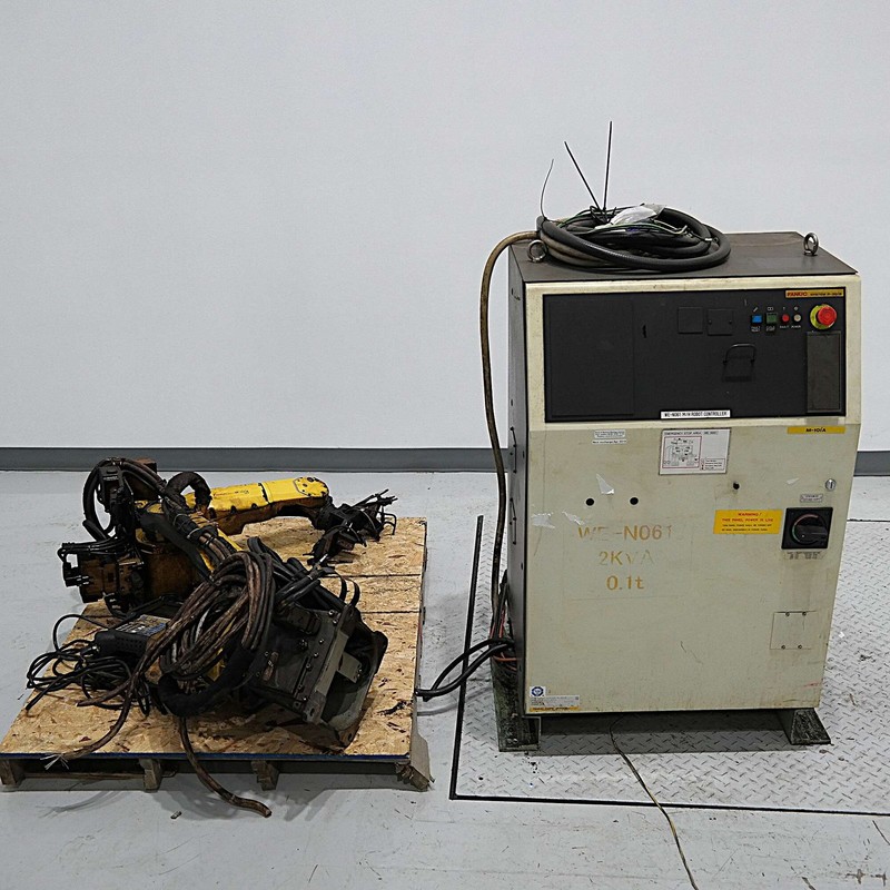 Fanuc Robot M-10iA W/ R-30iB Plus Controller And Fanuc A05B-2255-C102#EMH Pend.