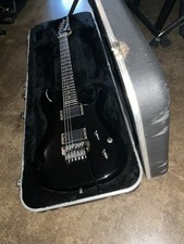 Guitarra eléctrica Ibanez JS-100 cuerpo sólido negra 2005 Corea