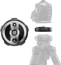 Manfrotto XCHANGE Plate, Quick Release Mounting Plate, Universal 3/8" Screw, Com