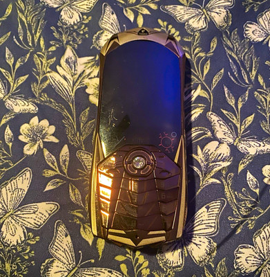 Vertu Lamborghini V12 Phone S-003408 Rose/Gold Dual SIM Bluetooth Camera 2G