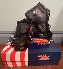 New THOROGOOD Chukka Mens Softstreets 834-6906 Black Leather Boots ~ 7.5