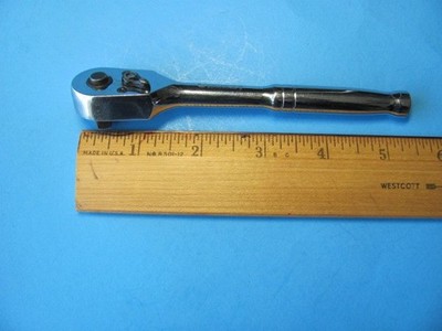 STANLEY TOOLS 91928CV, 1/4'' DRIVE RATCHET, 5.25'' LONG *QUICK RELEASE*