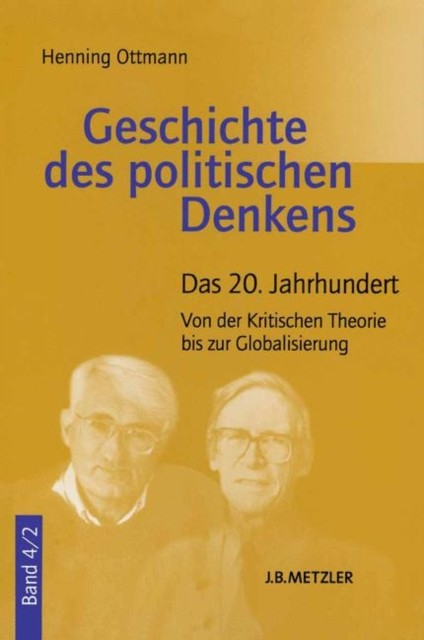 Geschichte des politischen Denkens by Henning Ottmann (Paperback Book)