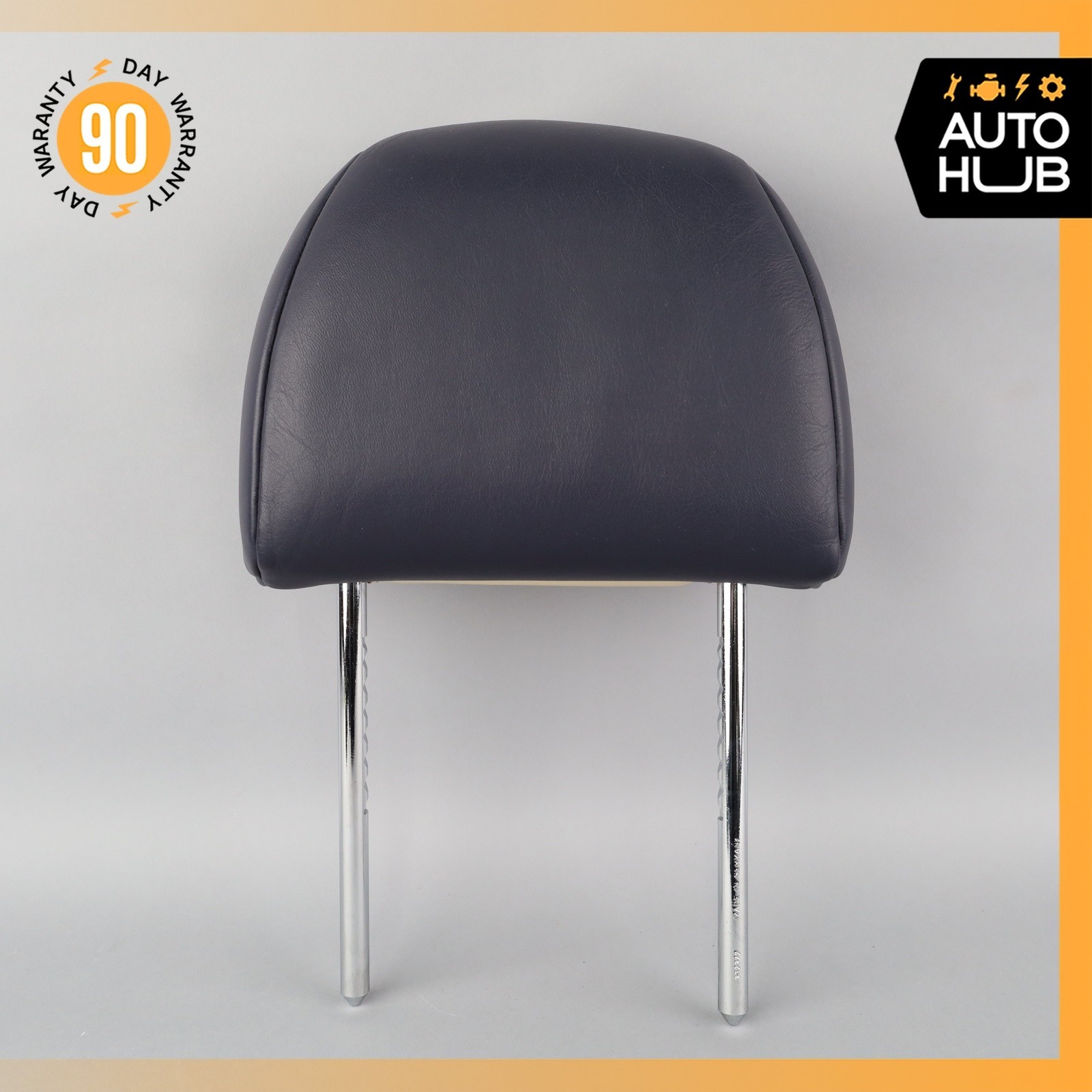 00-04 Aston Martin DB7 Front Left or Right Seat Headrest Beige / Blue OEM 38k