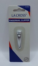La Cross Fingernail Clippers Precision Crafted Chrome Plated NEW