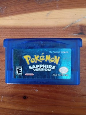AUNTHENTIC Pokémon Sapphire Version Nintendo Game Boy Advance Game CartridgeOnly