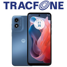 Moto G Play 2024 64GB Sapphire Blue TracFone Locked Good