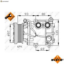 KOMPRESSOR KLIMAANLAGE 32247 FÜR FORD MONDEO/III/Mk/Clipper/Turnier TRANSIT 2.3L