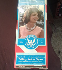 Toypresidents Jacqueline Kennedy Talking Action Figure Limited Edition Certific…
