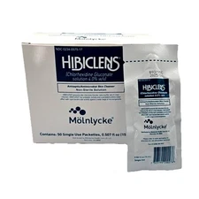 Molnlycke Hibiclens Antiseptic Skin Cleanser, 15ml, 57517-01, 50pk/Box, 04/2025