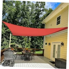  8' x 12' Sun Shade Sail Recle Outdoor Canopy UV Block Sunshades for Patio, 