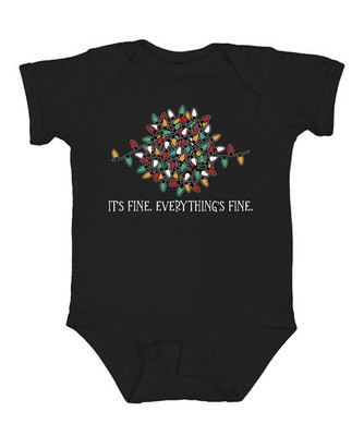 It's Fine Everything Fine String Lights Funny - Christmas Xmas Gift C