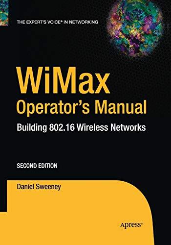 WiMax Operator's Manual : Building 802.16 Wireless Networks - Bild 1 von 1