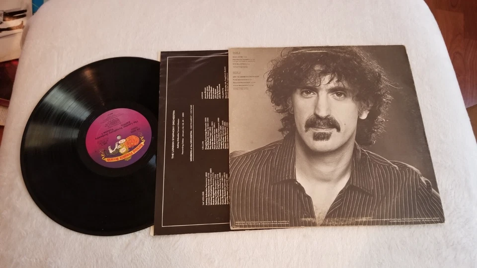FRANK ZAPPA Kent Nagano The London Symphony Orchestra Volume 1 VINYL LP NM/VG+ — 第 2/4 张图片
