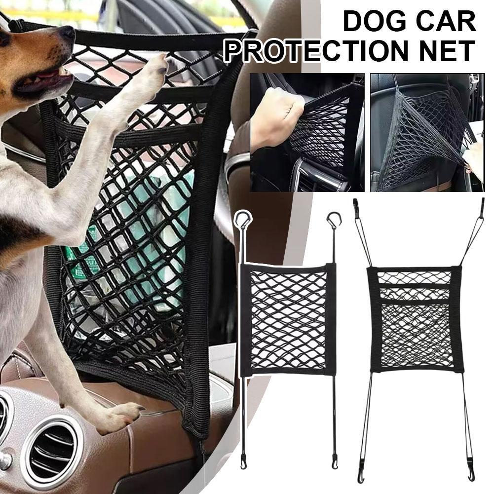 Pet Car Isolation Net Seat Safety Protector Mesh Net Anti Fall Pet Supplie🔥