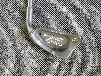 Ping Zing 2 5 Iron Black Dot RH Jz Stiff Steel Shaft Golf Club Right Handed.