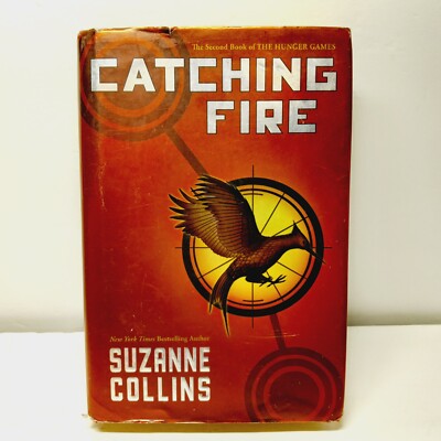 Catching Fire (Hardcover Book) By Suzanne Collins Hunger Games Series (1st...