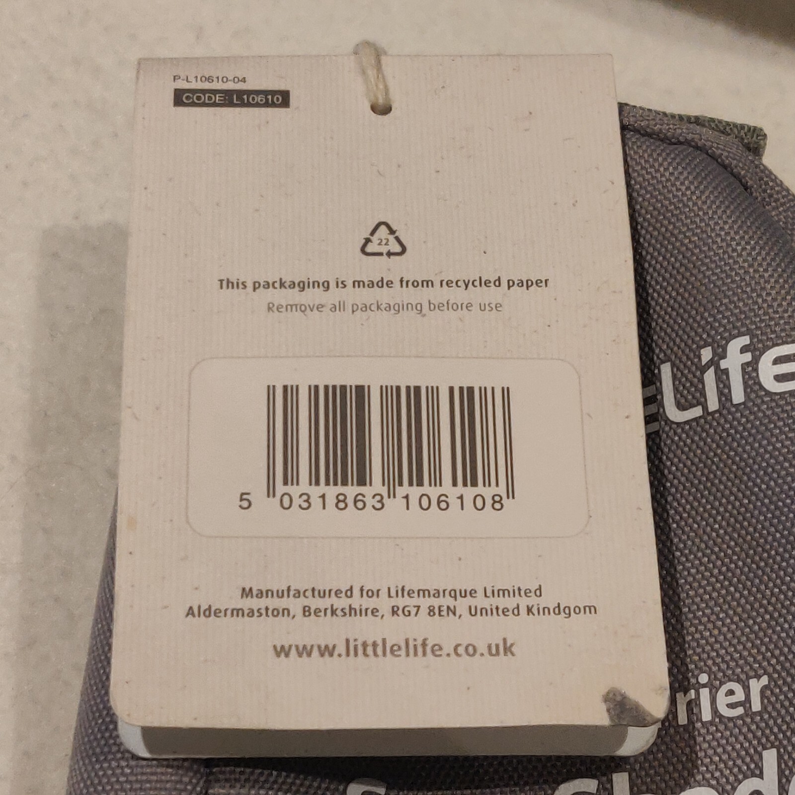 Child Carrier Sun Shade Fits All Littlelife Carriers, Sun Protection