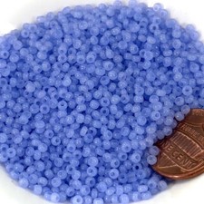 Rocailles 10/0 2.3mm Lavender Opal Preciosa Czech Glass Seed Beads 30grams CS023