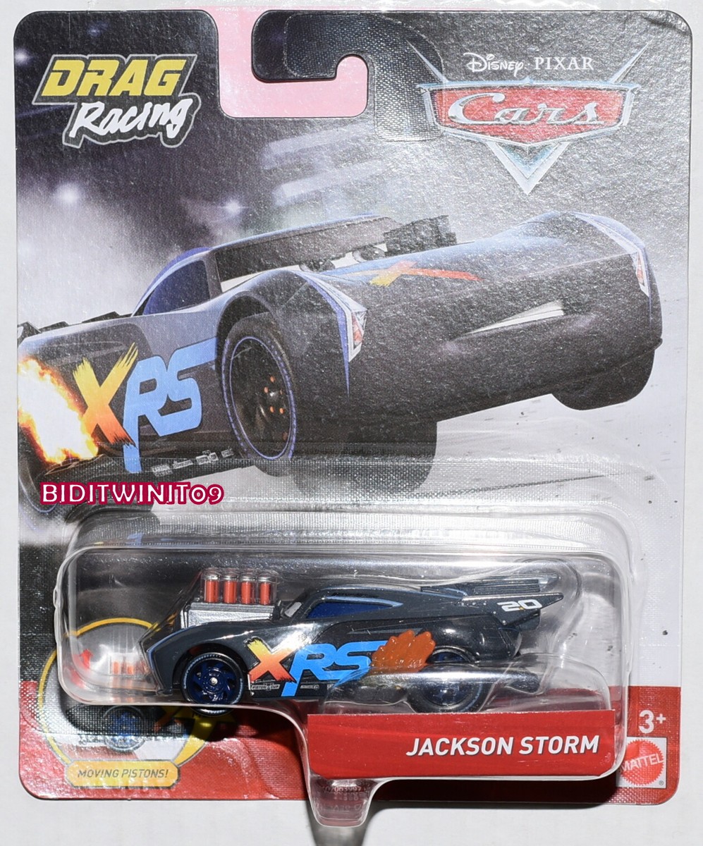 DISNEY PIXAR CARS DRAG RACING JACKSON STORM XRS | eBay
