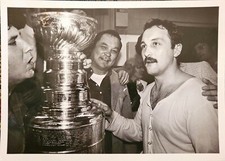 BRYAN TROTTIER 1982 BRUCE BENNETT TYPE 1 PHOTO NHL HOCKEY STANLEY CUP CHAMPIONS 