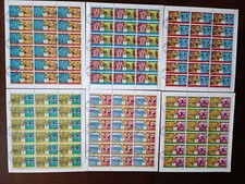 Africa 98 sheets. Only complete series. Mi CV 1960 EUR