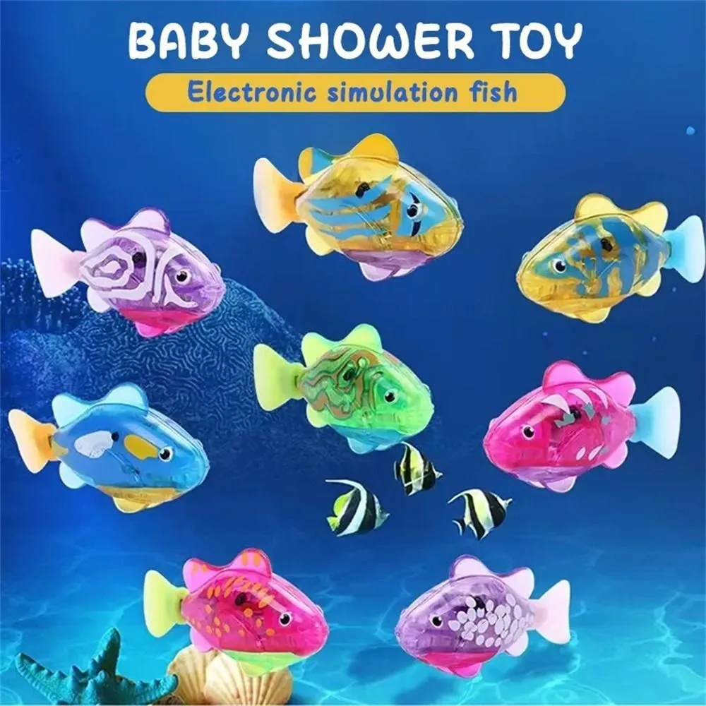 Swimming fish cheap bath toy