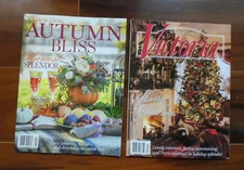 Victoria magazine lot Nov Dec 2024 Christmas AND Victoria Classics Autumn Bliss