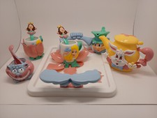 Vintage Alice In Wonderland Play Tea Set Service for 2 Complete  Tootsie Toys