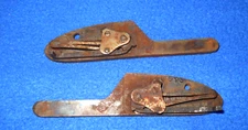 L.C. SMITH 1898 Hammer Gun  SxS 12GA  LEFT & RIGHT LOCKPLATES  #TJ2182
