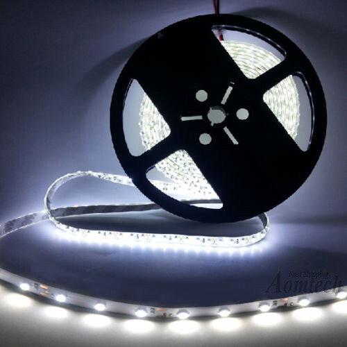 5M 300 LED Strip Lights 3528 5050 SMD RGB Ribbon Tape Roll Waterproof DC 12V - Picture 3 of 11