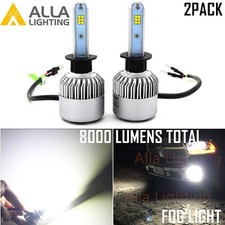 Alla Lighting Csp Led Best Seller H3 Driving Fog Replacement Bulbxenon White