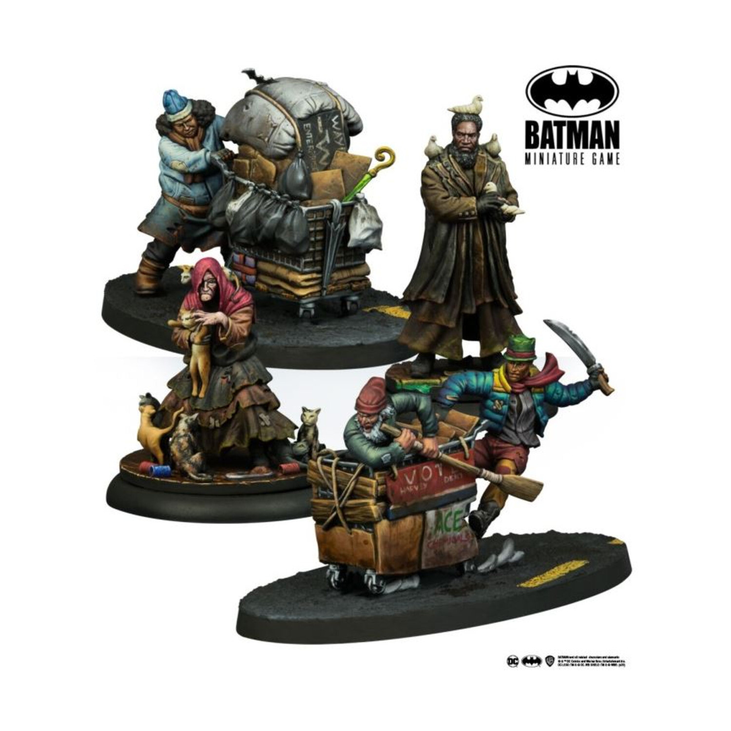 Knight Models Super Hero Minis 35mm Blackfire's Reinforcements SW (New