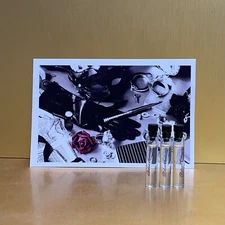 3PCS)  Atelier Cologne Rose Anonyme 0.06oz-1.7ml Splash Sample Vial (C98