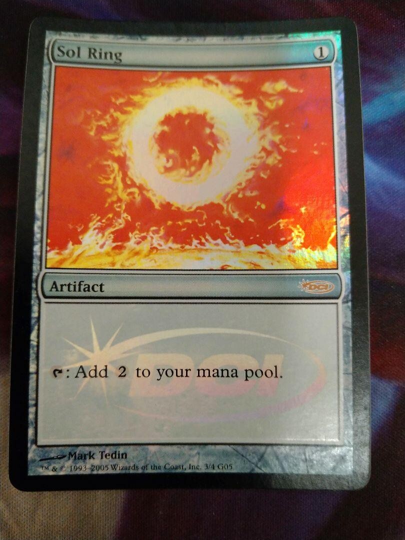太陽の指輪/Sol Ring　ジャッジ褒賞　DCIマーク　Foil 太陽の指輪/Sol Ring ジャッジ褒賞 DCIマーク Foil Foil】《太陽