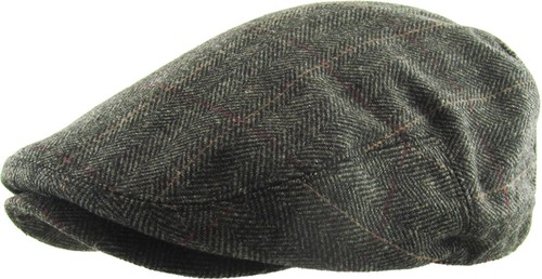 Men's Cabbie Newsboy and Ascot Plaid Ivy Button Hat Cap - Picture 264 of 365